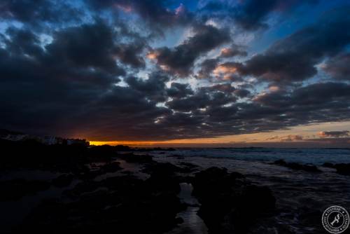 Sonnenuntergang am Playa Jardin // Sunset at Playa Jardin