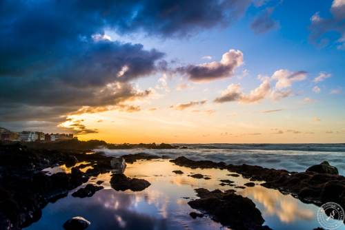 Sonnenuntergang am Playa Jardin // Sunset at Playa Jardin