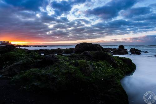 Sonnenuntergang am Playa Jardin // Sunset at Playa Jardin