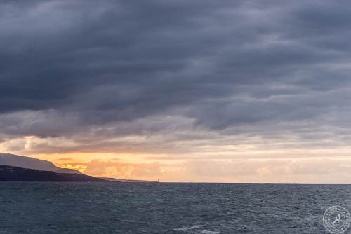 Sonnenuntergang am Playa Jardin // Sunset at Playa Jardin