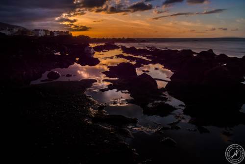 Sonnenuntergang am Playa Jardin // Sunset at Playa Jardin