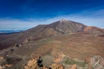 Pico del Teide viewed from the Guajara Mountain