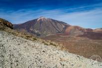 Pico del Teide viewed from the Guajara Mountain