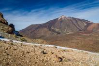 Pico del Teide viewed from the Guajara Mountain