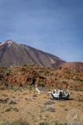 Pico del Teide viewed from the Guajara Mountain