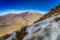 Pico del Teide viewed from the Guajara Mountain