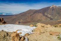Pico del Teide viewed from the Guajara Mountain