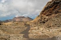The Timanfaya fire Mounain