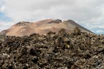 The Timanfaya fire Mounain