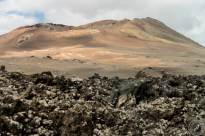 The Timanfaya fire Mounain