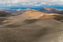 The Timanfaya fire Mounain