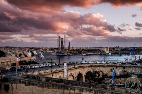 Sonnenuntergang Valletta // Sunset Valletta